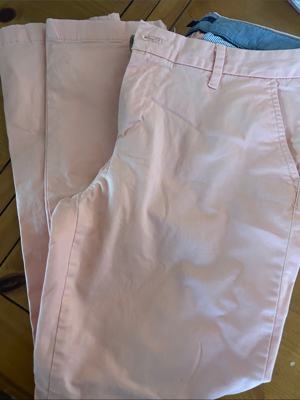 Tommy Hilfiger Light Pink Cotton Chinos